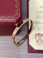 LOVE bracelet, medium model, 4 diamonds - 图片 2