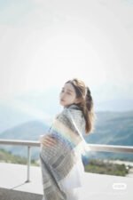 Toile de Jouy Sauvage Scarf pink - 图片 7