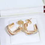 Trinity earrings, cushion-shaped - 图片 2