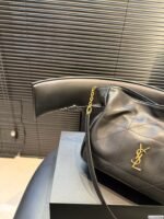 JAMIE shoulder pouch in lambskin black - 图片 5