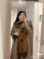 Reykjavik Scarf Dark Brown - 图片 5