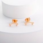 Tiffany T Smile Mini Earrings in White Gold - 图片 3