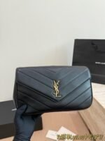 LOULOU in MATELASSÉ lambskin black - 图片 4