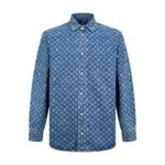 LV Monogram Denim Shirt