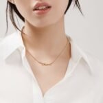 Tiffany Knot Small Pendant in Rose Gold with Diamonds - 图片 10