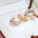Trinity earrings, cushion-shaped - 图片 9