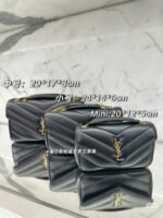 LOULOU in MATELASSÉ lambskin black - 图片 8