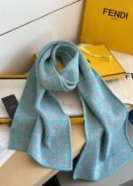 Ivory wool and cashmere scarf - 图片 40