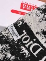 Toile de Jouy Sauvage Scarf black - 图片 2