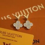 Vivienne Earrings, 3 Golds and Diamonds - 图片 2