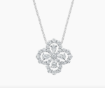 Diamond Loop Full Motif Diamond Pendant
