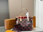 LV x Takashi Murakami cherry Neverfull - 图片 5