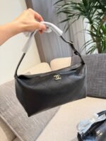 Chanel 26P Black and Gold Lunch box Bag - 图片 3