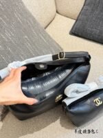 Chanel 26P Black and Gold Lunch box Bag - 图片 6