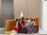 LV x Takashi Murakami cherry Neverfull - 图片 9